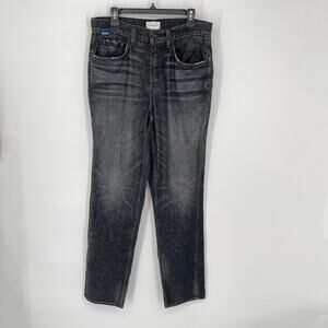 Cotton Citizen NEW Women's Kate Jeans Button Fly SZ 30 Belmont Wash Relaxed Fit